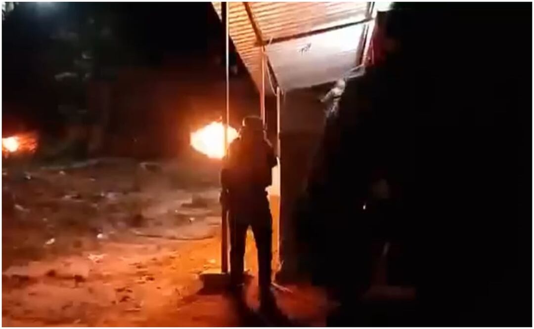 El Cártel Michoacán Nueva Generación está conformado por Los Viagras y el Cártel Jalisco Nueva Generación (CJNG), quienes desataron enfrentamientos en 4 municipios del estado (25/01/2025). Foto: Captura de video