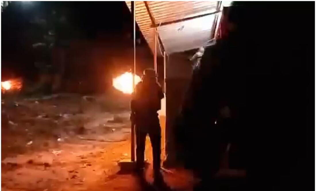 El Cártel Michoacán Nueva Generación está conformado por Los Viagras y el Cártel Jalisco Nueva Generación (CJNG), quienes desataron enfrentamientos en 4 municipios del estado (25/01/2025). Foto: Captura de video