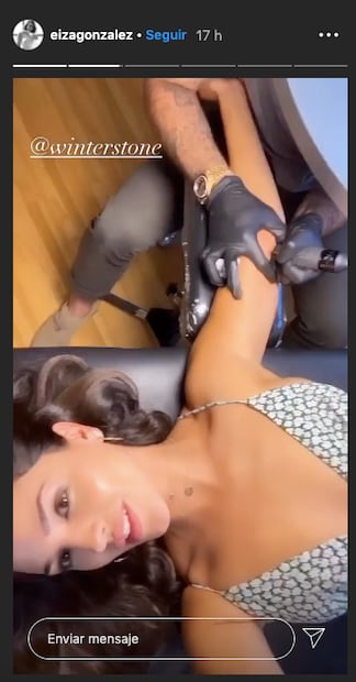 El nuevo tatuaje de Eiza González tiene un poderoso mensaje