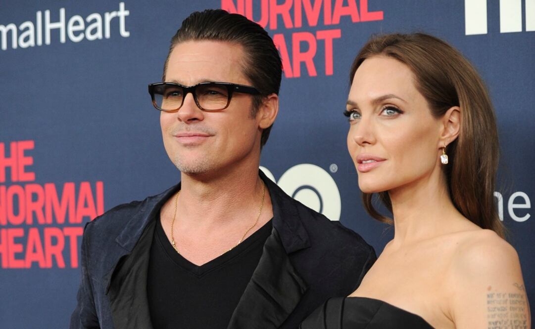 Brad Pitt y Angelina Jolie. Foto: AP