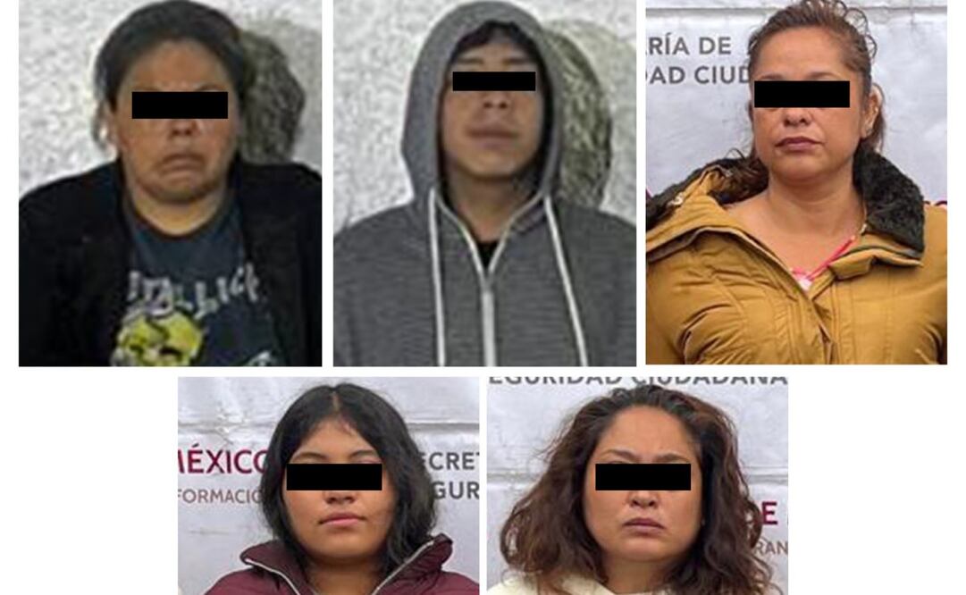 Ocho detenidos y decomiso de más de 500 dosis de droga, tras cateos en Iztapalapa. Foto: Especial.