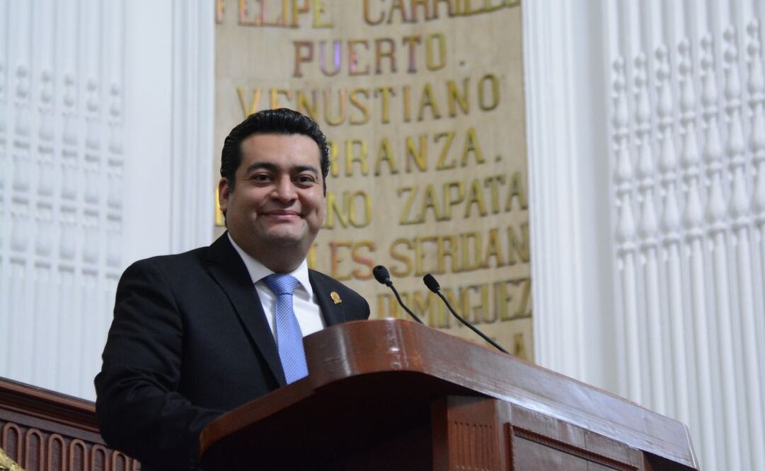 El presidente de la Comisión Registral, Notarial y Tenencia de la Tierra, Diego Garrido López / Foto: Especial