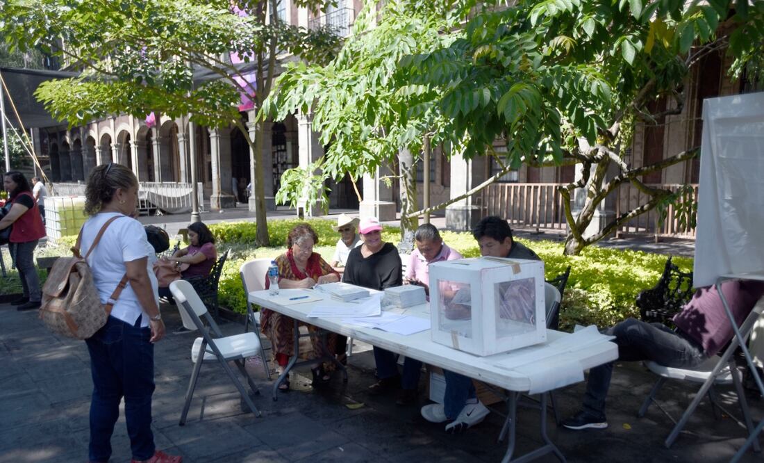 Casillas en el estado de Morelos para la elección interna del PRI / Tony Rivera. EL UNIVERSAL