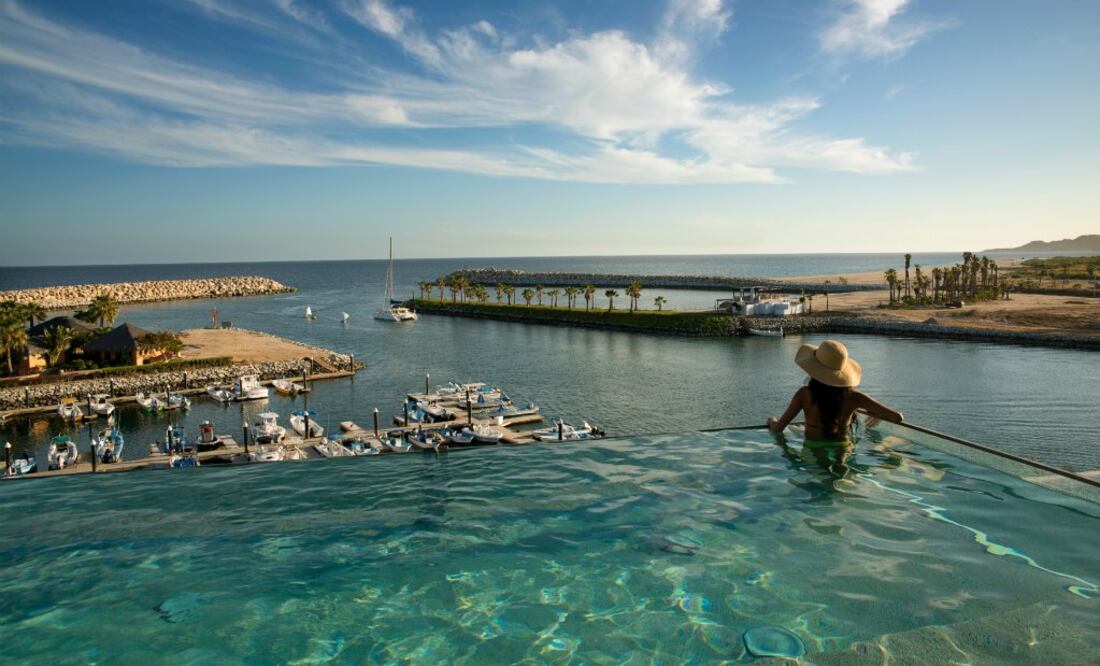 Los CAbos renace tras el paso del huracán Odile. Sus hoteles de gran lujo anuncian que están mejor que nunca. (Foto: Cortesía El Ganzo)