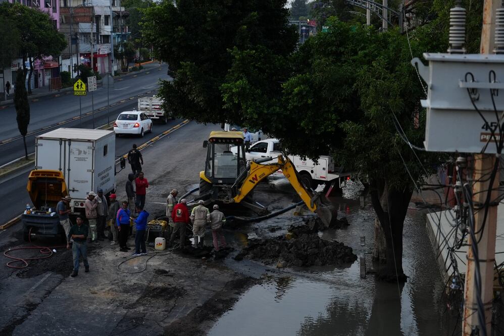 Fuga de Agua CDMX 11 de mayo. Especial