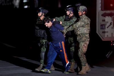 Mexican drug lord El Chapo lands in New York to face charges