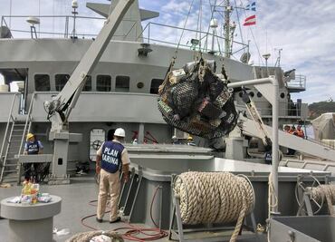 Arriba a Oaxaca el "Zapoteco" con 112 tons de víveres