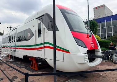 Exhibirán en Buenavista nuevo tren a Pachuca; usuarios podrán conocer el interior de un vagón y la cabina de conducción