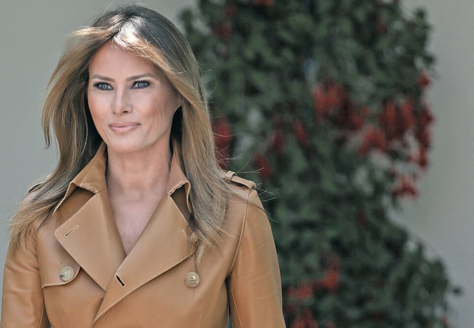Melania negó tajantemente que su matrimonio con el presidente de Estados Unidos esté atravesando una crisis. Foto: Archivo /EL UNIVERSAL