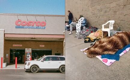 ¿Todo por los pasteles? Surgen imágenes de gente durmiendo afuera de Costco