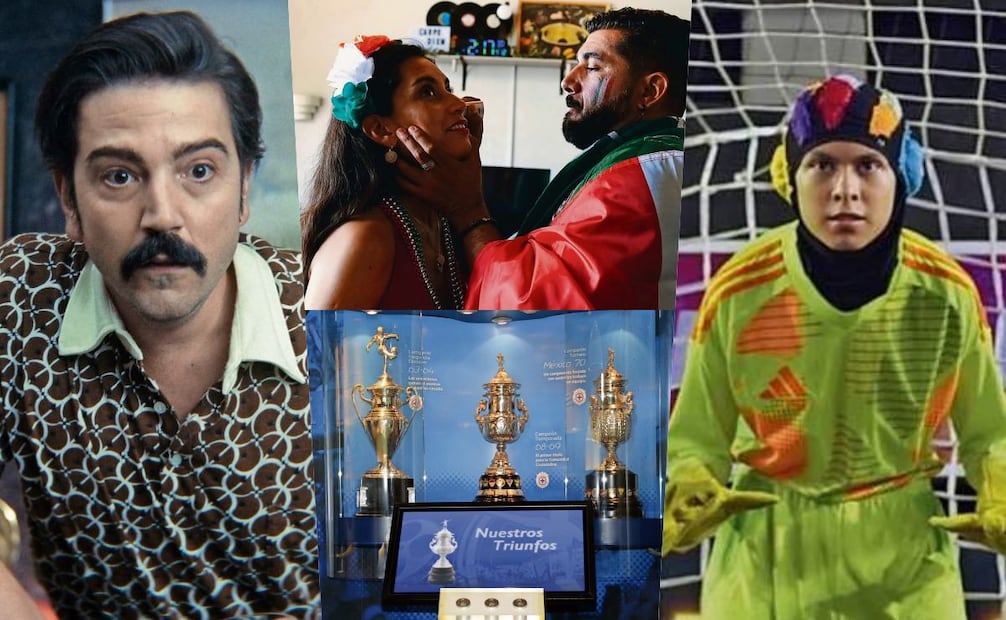 México 86, El quinto partido, Azul oscuro, azul celeste; y Un portero improbable.