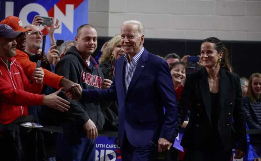 Presidente de Estados Unidos, Joe Biden, junto a su hija Ashley Biden. Foto: Europa Press 