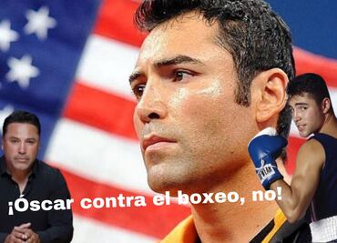 ¡Óscar, contra el boxeo, no!