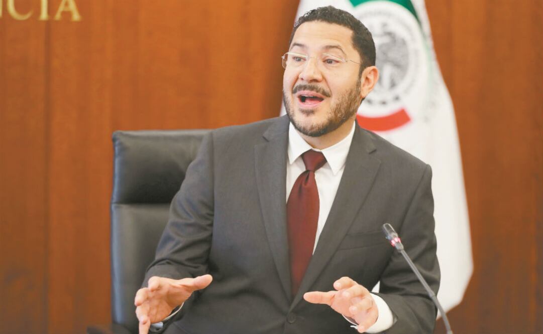 El presidente del Senado, el morenista Martí Batres Guadarrama. FOTO: LUCÍA GODÍNEZ | EL UNIVERSAL