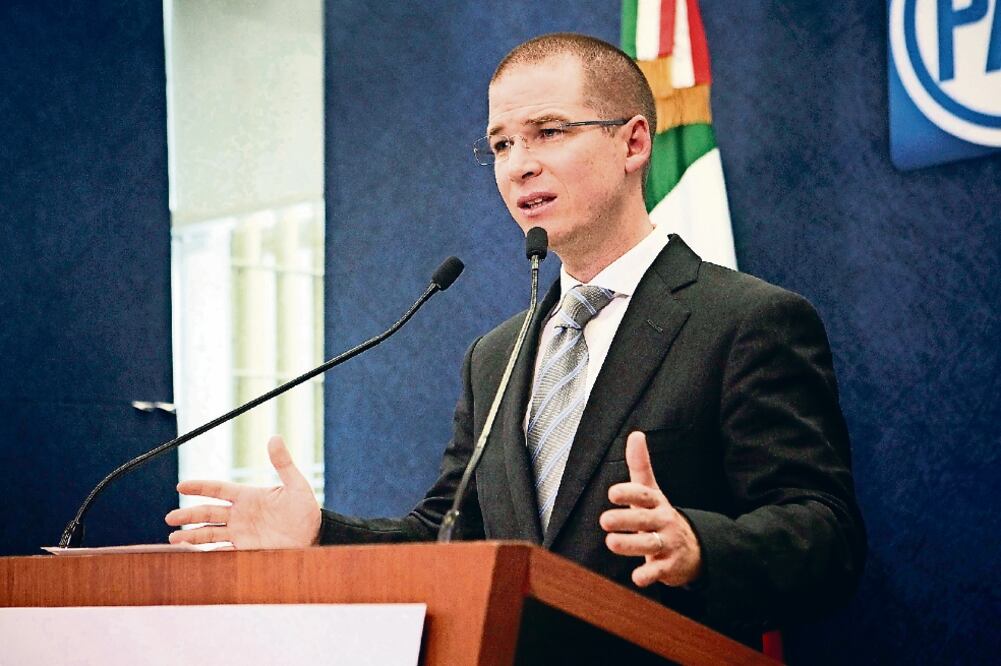 El dirigente nacional del PAN, Ricardo Anaya, señaló a la reforma fiscal como un obstáculo a la inversión productiva debido al alza en los impuestos (ARCHIVO. EL UNIVERSAL)