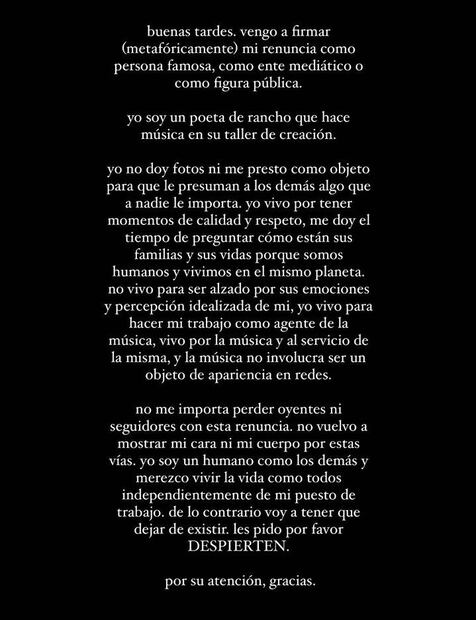 Ed Maverick en Instagram. Foto: Captura de pantalla