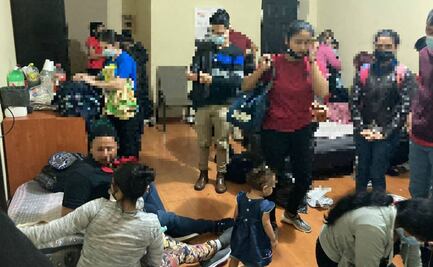 INM localiza a 195 migrantes sin alimento y agua en un hotel en Nuevo León