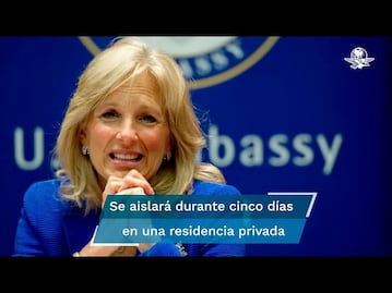 Jill Biden, primera dama de EU, da positivo a Covid-19