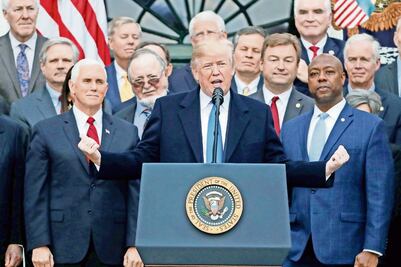 Republicano logra su primer triunfo