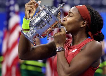 Coco Gauff, tras coronarse como la campeona del US Open: "Gracias a la gente que no creyó en mí"