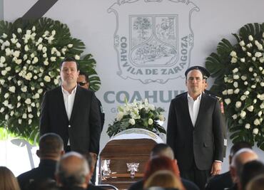 Rinden homenaje a policía de Coahuila que falleció en enfrentamiento