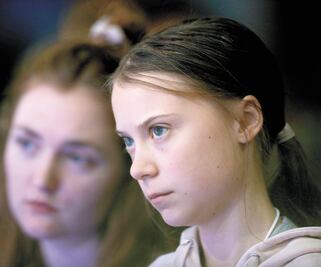 Davos: Trump se enfrenta a Thunberg