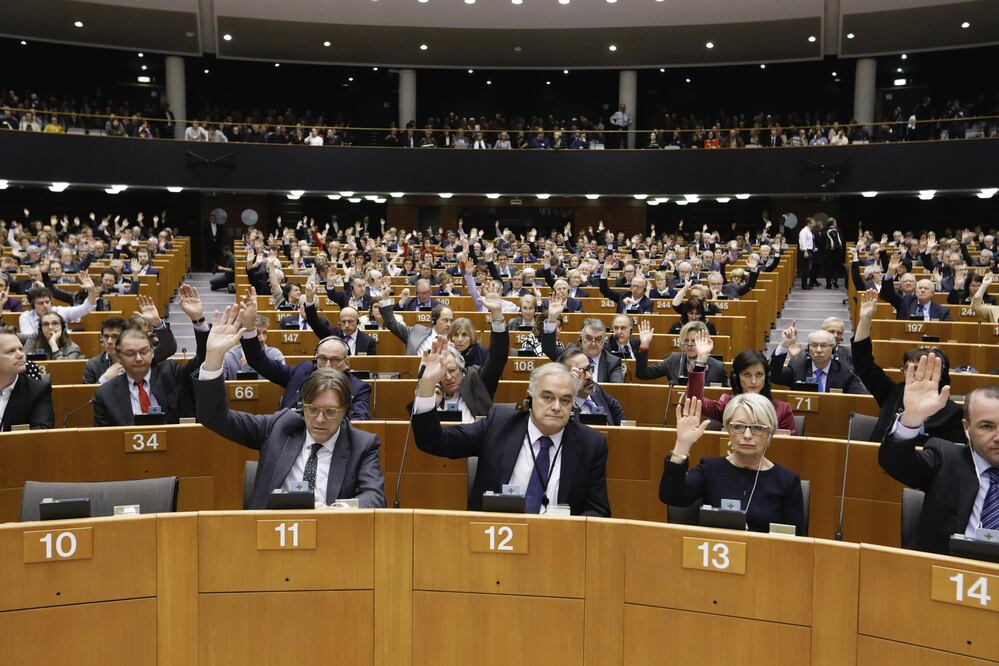 Parlamento Europeo (Foto: EFE)