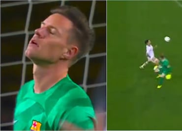 VIDEO: El increíble oso de Marc-André ter Stegen ante el Valencia