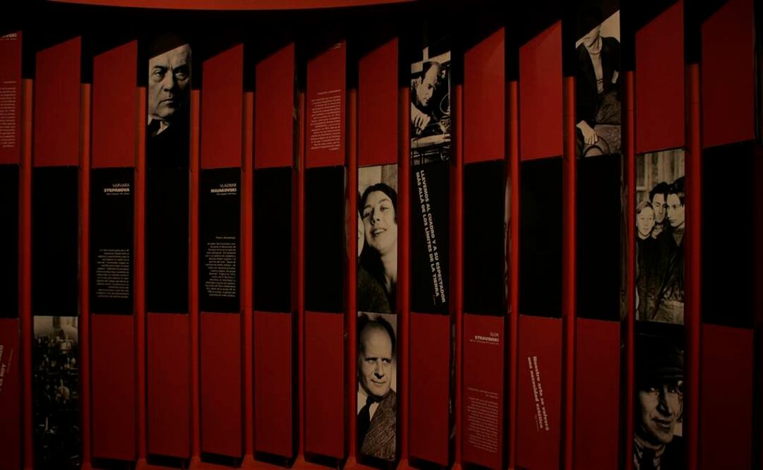 Esta exposición, concebida para su exhibición en México, reúne obras creadas entre 1911 y 1948, años del periodo de la vanguardia ruso-soviética. FOTO: Alejandro Acosta/EL UNIVERSAL.