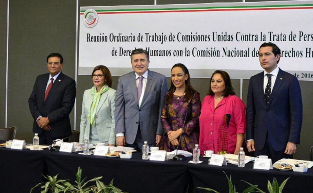 El ómbudsman nacional asistió a una reunión de trabajo de comisiones unidas del Senado. /Tomada de @CanalCongreso 