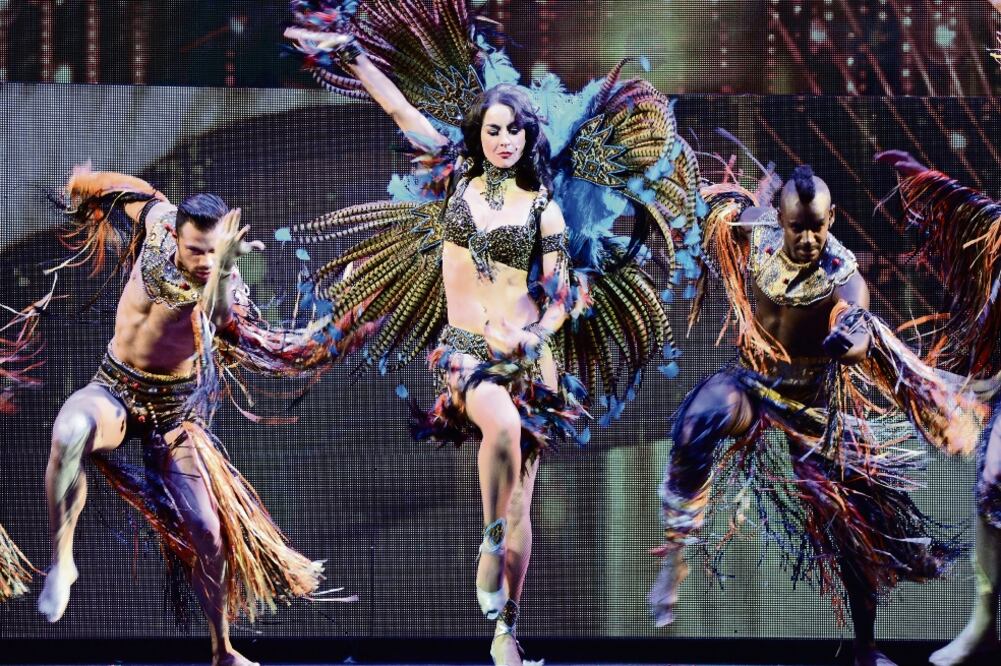 Tras su presentación en la Plaza de la Constitución, Elena Tejero se va de gira (JUAN CARLOS REYES. EL UNIVERSAL)