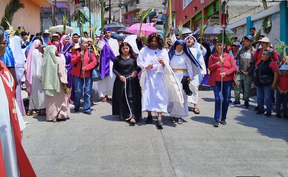 Viacrucis en el Valle de México por Semana Santa; Tlalnepantla, Atizapán y Naucalpan alistan representaciones. Foto: Especial