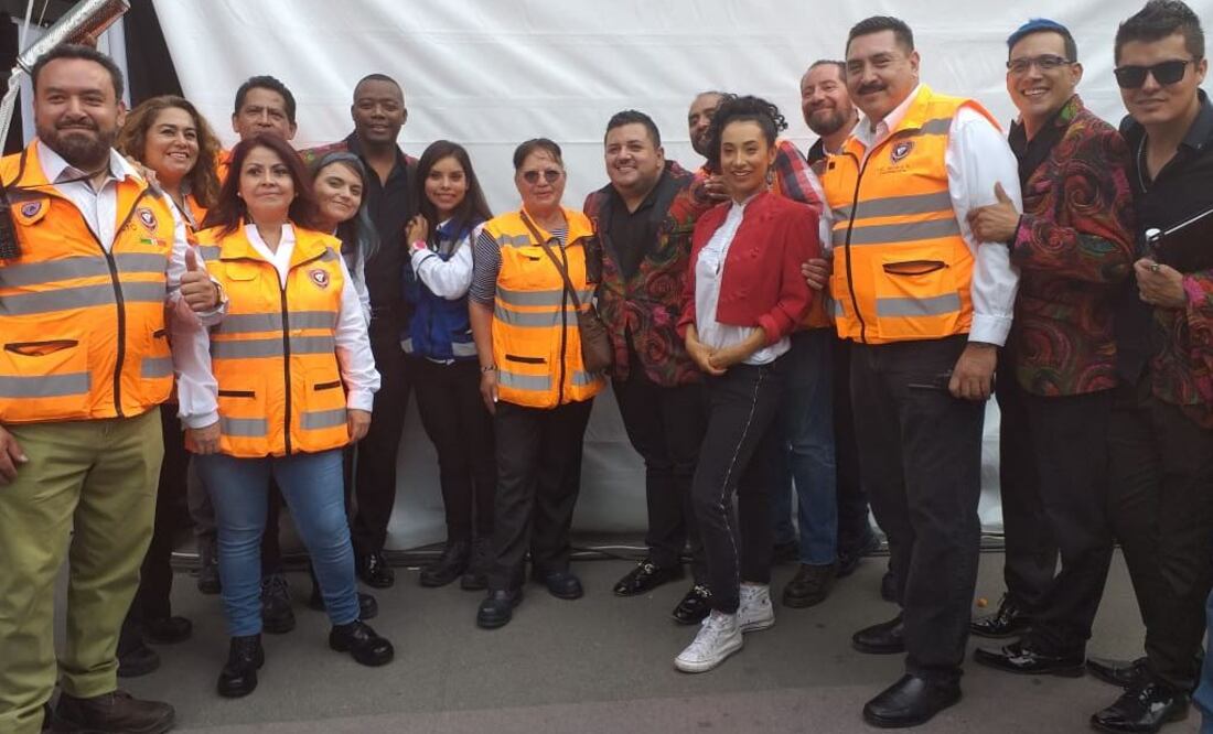 La cantante comentó que el Metro se ha convertido en el escaparate para el surgimiento de nuevos talentos musicales. Foto: Elizabeth Escobar/EL UNIVERSAL