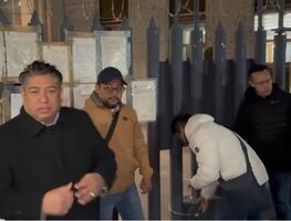 Trabajadores del Poder Judicial hacen paro de labores; cierran sede de San Lázaro