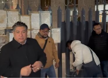 Trabajadores del Poder Judicial hacen paro de labores; cierran sede de San Lázaro