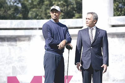 Woods, visitante distinguido en DF