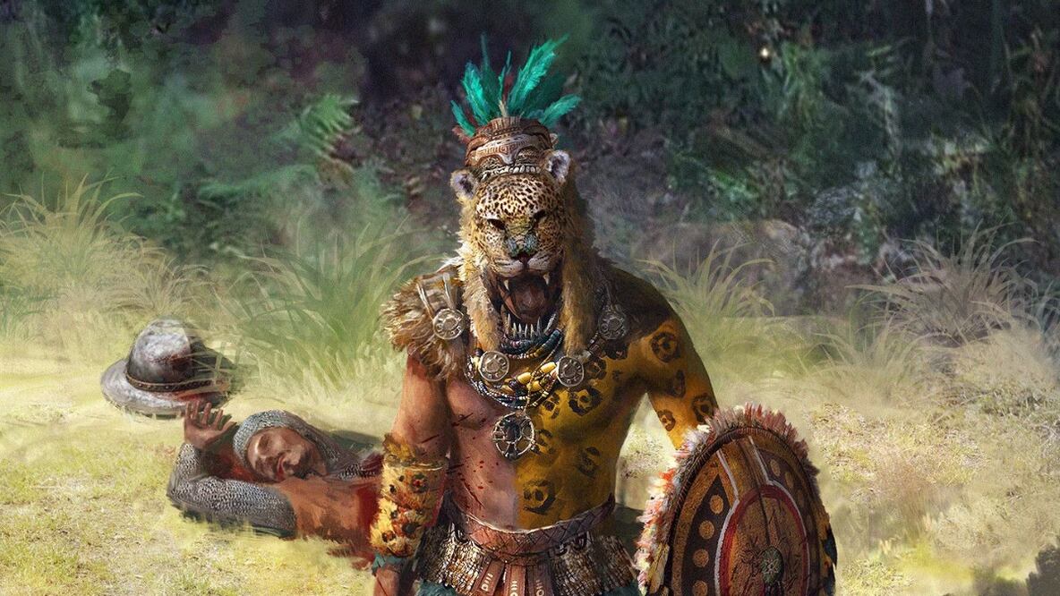 Guerrero jaguar azteca | Fuente: Pinterest