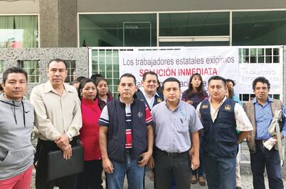 Paran empleados de Educación para Adultos de Oaxaca