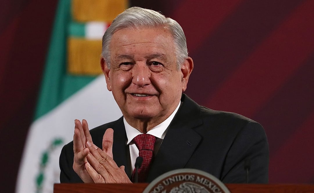 López Obrador afirmó que dejará todo listo para que la siguiente administración pueda echar a andar el plan ferroviario. Foto: Berenice Fregoso / EL UNIVERSAL