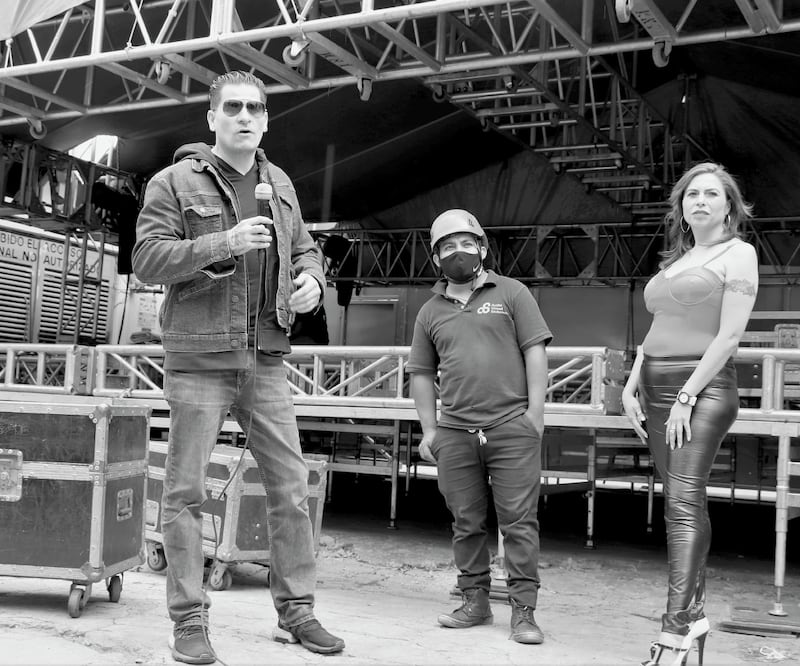 Los shows benefician a personal que laboraba en eventos masivos. Foto: CORTESÍA