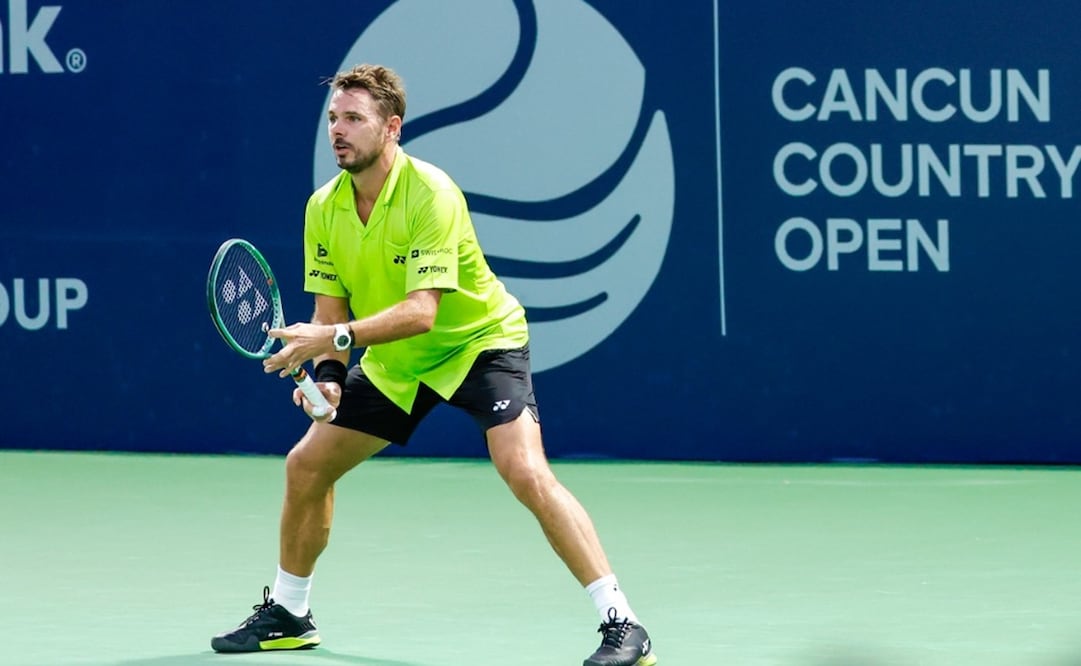 Stan Wawrinka se despide de México. FOTO: Cortesía Cancun Country Open