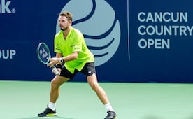 Stan Wawrinka se despide de México al quedar eliminado del Cancun Country Open