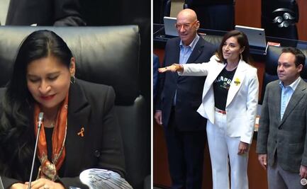 Rinde protesta la emecista Laura Ballesteros como suplente de Xóchitl Gálvez en el Senado; PAN pierde un escaño