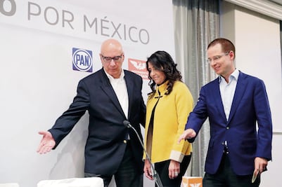 Frente ya se reparte el Congreso; PAN lidera