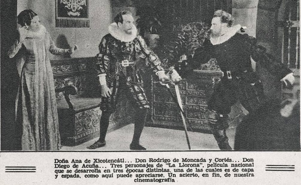 Fotografía en EL UNIVERSAL de la producción de “La Llorona”. Una de las escenas de la cinta se filmó en la Catedral Metropolitana, según reportó este diario, gracias a un convenio con la Oficina de Bienes Nacionales. Foto: Hemeroteca EL UNIVERSAL.