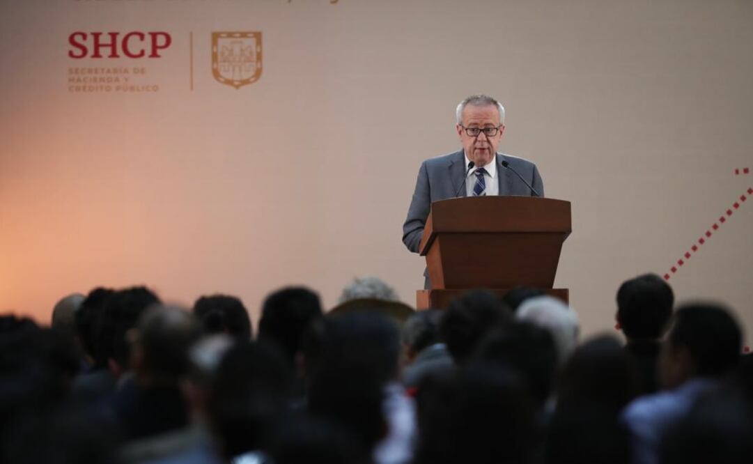 El secretario de Hacienda y Crédito Público, Carlos Urzúa. Foto: Juan Carlos Reyes/EL UNIVERSAL