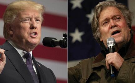 Trump envía a Bannon documento para que cese en sus acusaciones