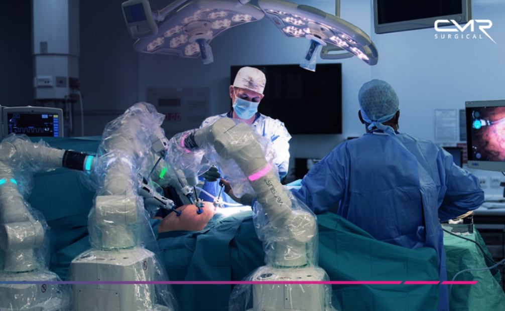 Cirugía robótica con tecnología de Opciones Médicas. Fotos: Especiales