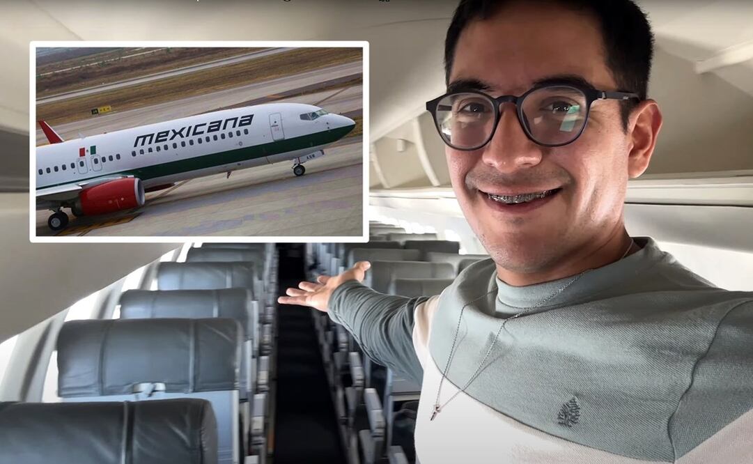 Mexicana de Aviación. Foto: YouTube Jorge De León / EL UNIVERSAL