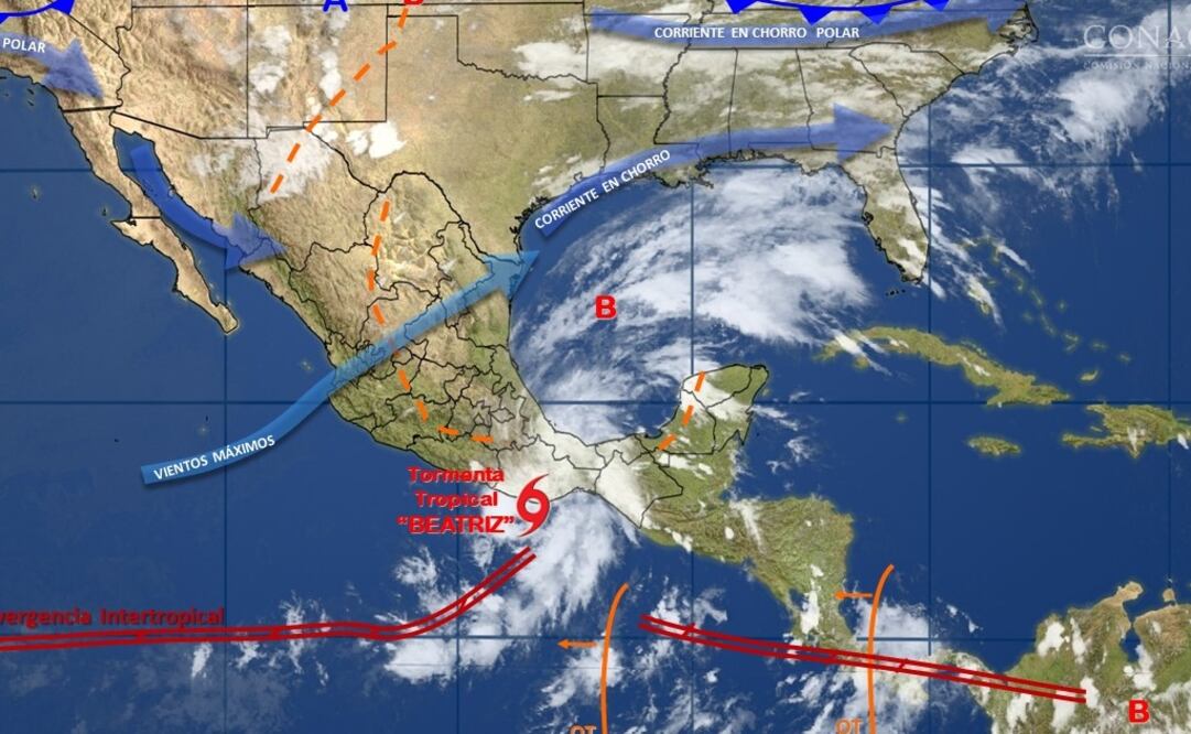 Foto: Servicio Meteorológico Nacional